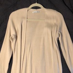 Abercrombie & Fitch Long Duster Ribbed Cardigan Size M